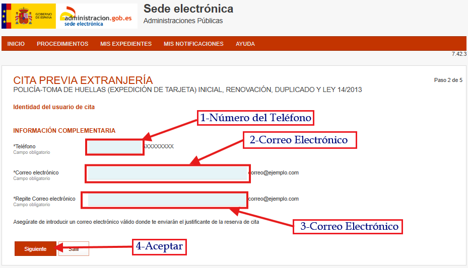 Paso 10: Comprobante final